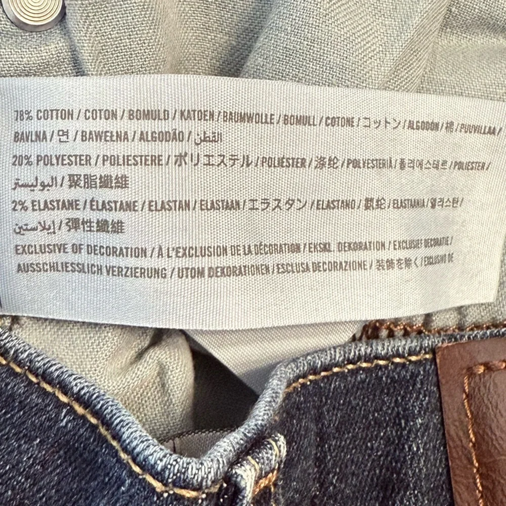 Hollister Dark Wash Super Skinny Leg Jeans Young Men’s 28x34 Blue Jeans - Picture 8 of 9